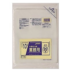 小型ポリ袋（10L／透明／20枚入）