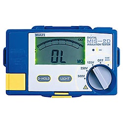 デジタル3レンジ絶縁抵抗計 MIS-Dシリーズ
