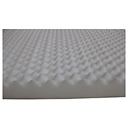 ワニ印 吸水ウレタンスポンジ プロファイル加工 50mm厚 500×500 白