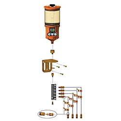 パルサールブ OL500オイル用 遠隔設置キット(4箇所)