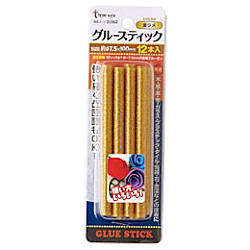 THREEAXIS グルースティック 金ラメ 12本組