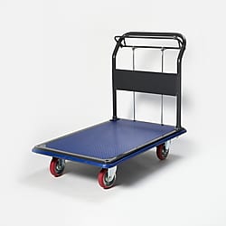 アイケー プレス製運搬車 固定ハンドブレーキ付 915×615×205
