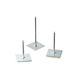TILEMENT スピンドル鋲 アルミ 軟質 テープ付 65 1000本