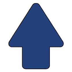 矢印ステッカー 58X49