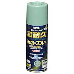 アサヒペン 高耐久ラッカースプレー 300ML オールドグリーン
