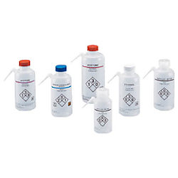 TARSONS 薬品識別洗浄瓶（側面注出口）Deionized Water 562206
