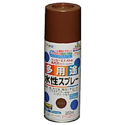 アサヒペン 水性多用途スプレー 300ML ブラウン