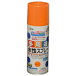 アサヒペン 水性多用途スプレー 420ML オレンジ