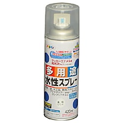 アサヒペン 水性多用途スプレー 420ML クリヤ