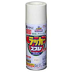 アサヒペン アスペンラッカースプレー300ml アイボリー