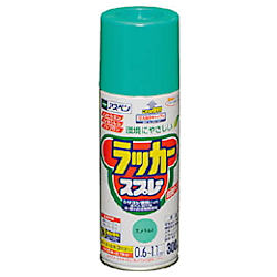 アサヒペン アスペンラッカースプレー 300ML エメラルド