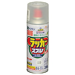 アサヒペン アスペンラッカースプレー 300ML ツヤ消しクリヤ