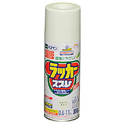 アサヒペン アスペンラッカースプレー 300ML シルバーグレー 画像
