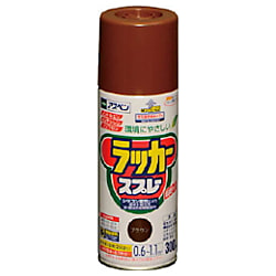 アサヒペン アスペンラッカースプレー 300ML ブラウン