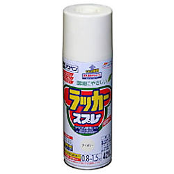 アサヒペン アスペンラッカースプレー420ml アイボリー