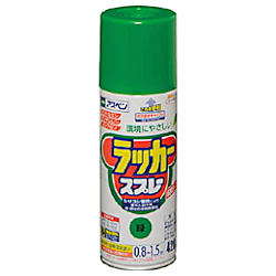 アサヒペン アスペンラッカースプレー 420ML 緑
