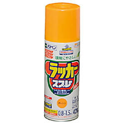 アサヒペン アスペンラッカースプレー 420ML オレンジ