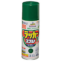 アサヒペン アスペンラッカースプレー 420ML ローングリーン