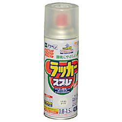 アサヒペン アスペンラッカースプレー 420ML ツヤ消しクリヤ