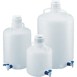 TARSONS 大型瓶(ストップコック付) PP製/蓋：PP製 20L