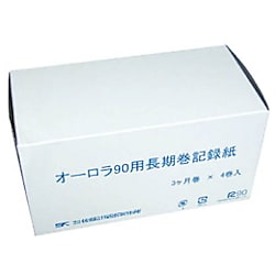 佐藤 記録紙 オーロラ90用3ヶ月巻 (2・3型共通用紙) (4巻入)