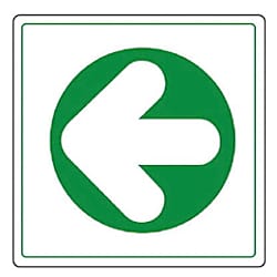 ユニット 床貼用ステッカー 矢印・PVCステッカー・300X300