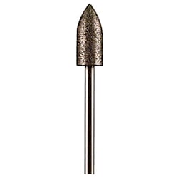 ミニモ 電着ダイヤモンドバー#140 Φ6 円柱先錐