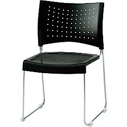 スタッキングチェア ステンレス脚タイプ 背・座部PP樹脂
