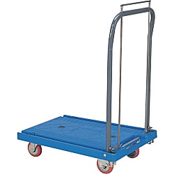 アイケー 樹脂製コンパクトハンドブレーキ付台車