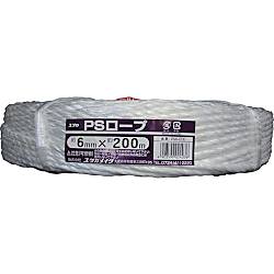 ユタカメイク ロープ PSロープ 6φ×200m