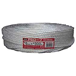 ユタカメイク ロープ PSロープ 6φ×300m