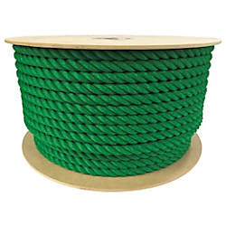 ユタカ ロープ PEカラーロープドラム巻 16φ×1m グリーン
