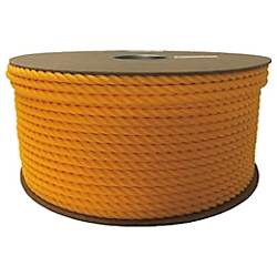 ユタカ ロープ PEカラーロープドラム巻 9φ×1m イエロー