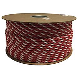 ユタカ ロープ PEカラーロープドラム巻 9φ×1m コウハク