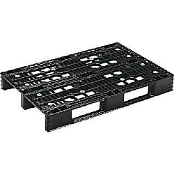 プラスチックパレット D4-076113 黒