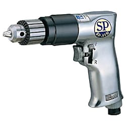 SP エアードリル10mm(正逆回転機構付)