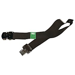 KH アロッキー胴ベルト 1200mm 黒-緋/黒