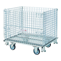 ボックスパレットゴム車輪付き