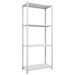 セミボルトレス軽量棚 （100kg・120kgタイプ､高さ2100mm）4段