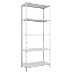 セミボルトレス軽量棚 （100kg・120kgタイプ､高さ2100mm）5段