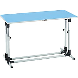 上下調節機能付作業台 均等荷重100kg