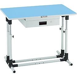 上下調節機能付作業台 引出付 均等荷重100kg