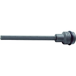 TRUSCO インパクト用ロングヘキサゴンソケット 6mm 差込角12.7