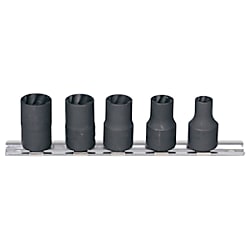 なめたボルト・ナット外し用ツイストソケット 8～14mm