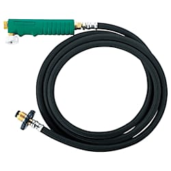 TRUSCO プロパンバーナー用ホース 10M バルブ付 画像