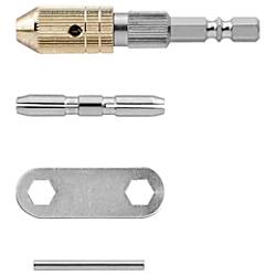 TRUSCO 電動用精密ドリルチャック 0.1～3.2mm コレット2個付