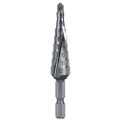 TRUSCO 六角軸ステップドリル 2枚刃 5～19mm