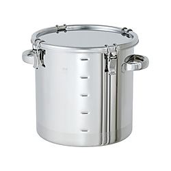 ステンレス密閉容器　目盛付(クリップ式)　CTH-Mシリーズ