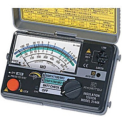 アナログ絶縁抵抗計 2レンジ MODEL 3144A/3145A