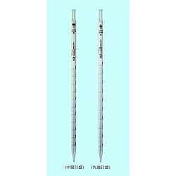 柴田 メスピペット 中間目盛 カスタムA 25ml